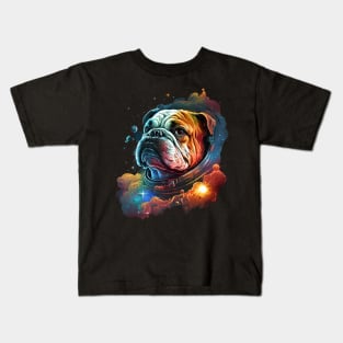 space bulldog Kids T-Shirt